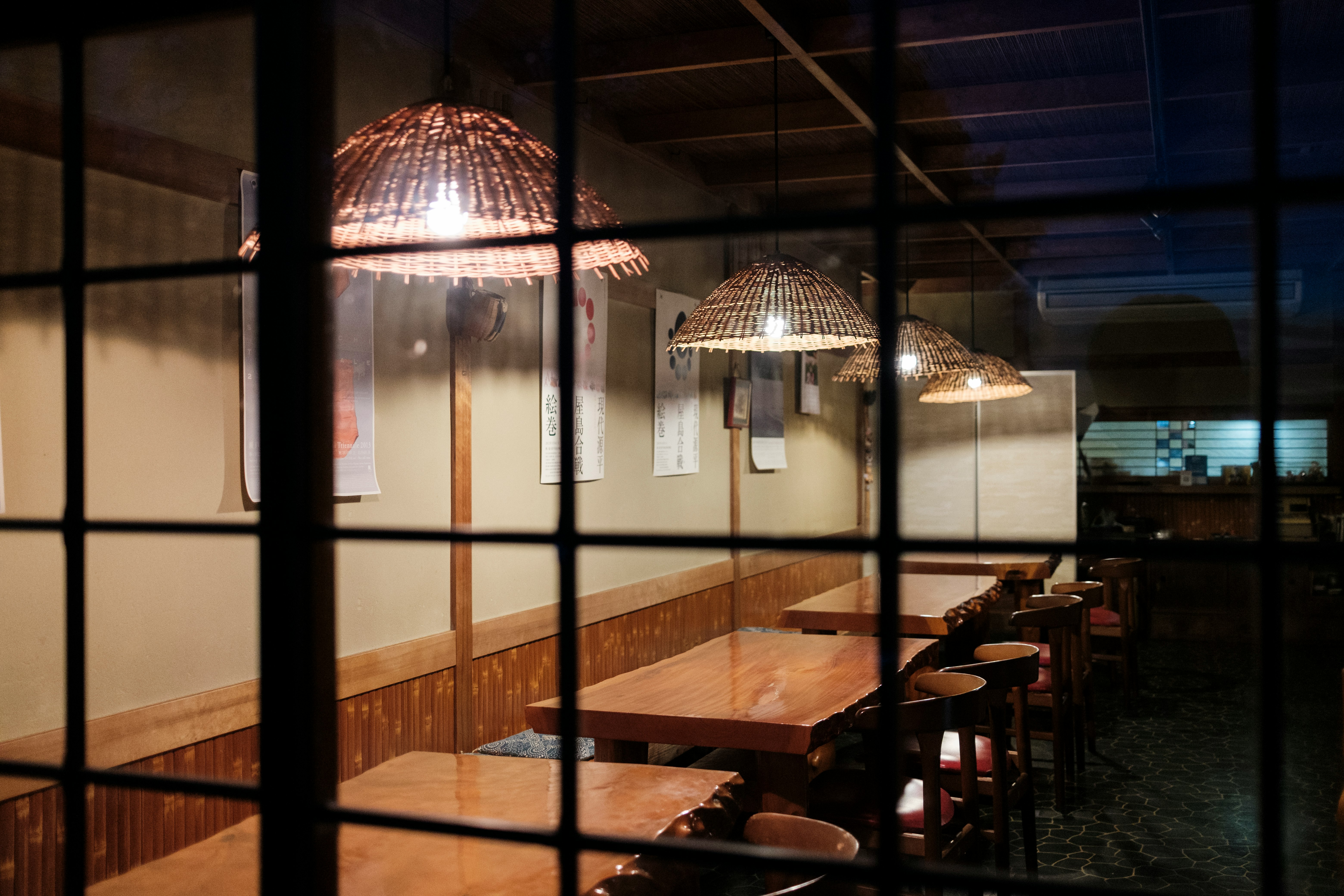 brown wooden table and chairs